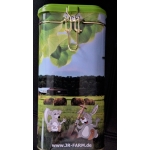 WYPRZEDAŻ !!! Jr Farm POJEMNIK NA KARMĘ - METALOWY 13249 (PUSZKA NA KARMĘ)